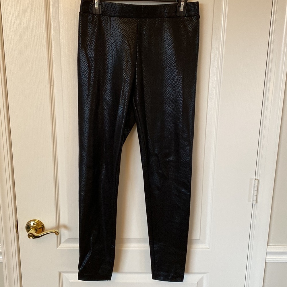 Philosophy faux snake skin skinny pants